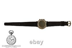 Vintage Mens LeCoultre Memovox 17j Swiss Alarm Wristwatch 10k GF Cal. K814