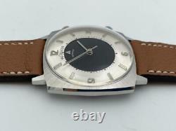 Vintage SS 1967 Lecoultre Memovox Manual Wind Watch