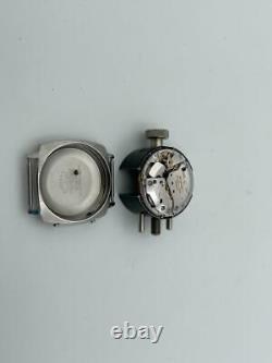 Vintage SS 1967 Lecoultre Memovox Manual Wind Watch