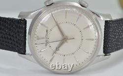 Vintage Stainless Jaeger LeCoultre Memovox Alarm Watch 35mm Cal. P489/1 Serviced