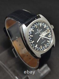 Vintage Swiss Jaeger LeCoultre Club Day Date Automatic Men's Wrist Watch/ 21 J