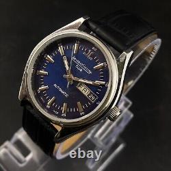 Vintage Swiss Jaeger Lecoultre Club Automatic Day Date Men's Wrist Watch VS11