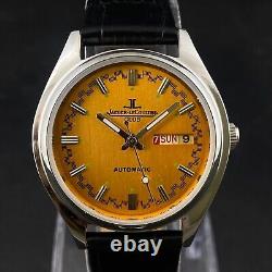 Vintage Swiss Jaeger Lecoultre Club Automatic Day Date Men's Wrist Watch VS12