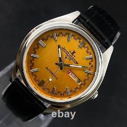 Vintage Swiss Jaeger Lecoultre Club Automatic Day Date Men's Wrist Watch VS12