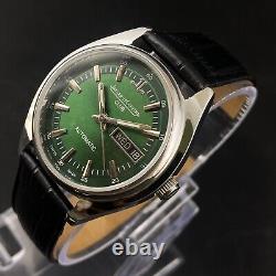 Vintage Swiss Jaeger Lecoultre Club Automatic Day Date Men's Wrist Watch VS14