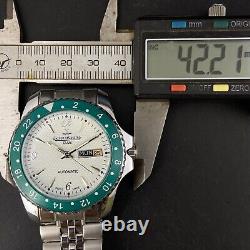 Vintage Swiss Jaeger Lecoultre Club Automatic Day Date Men's Wrist Watch WJ03