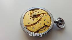 Vintage Swiss Jaeger-lecoultre Calibre 467/2 Manual Wind Open Face Pocket Watch