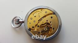 Vintage Swiss Jaeger-lecoultre Calibre 467/2 Manual Wind Open Face Pocket Watch