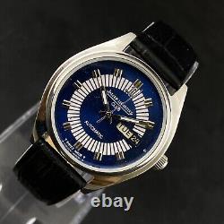 Vintage Swiss Made Jaeger Automatic Cal1906 Day Date Men's Wrist Watch
