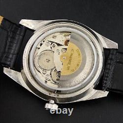 Vintage Swiss Made Jaeger Automatic Day Date Men's Wrist Watch JL22