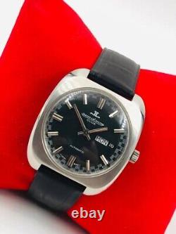 Vintage Swiss Made Jaeger Lecoultre Club Automatic Day Date Men's Wrist Watch