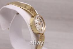 Vintage c. 1970's LeCoultre Ladies 14k Yellow Gold Bracelet Watch c. 845