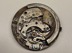 Vintage lecoultre automatic swiss made movement 12a #417252 vxn as is for repair