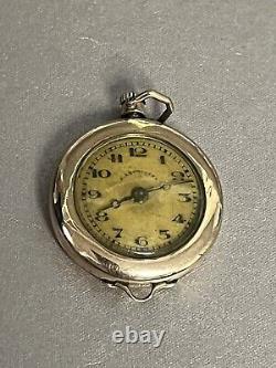 Vintage swiss made A. Lecoultre 14k Yellow Gold Pendant Watch running 11.9 grams
