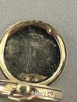 Vintage swiss made A. Lecoultre 14k Yellow Gold Pendant Watch running 11.9 grams
