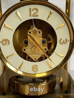 Vtg LeCoultre ATMOS 526-5 Swiss Perpetual Motion CLOCK & Box/Case Read Descrip