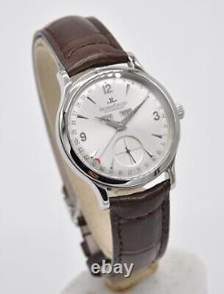 Calendrier de maître Jaeger-LeCoultre Contrôle Calendrier Acier 37mm 140.8.87 Cuir