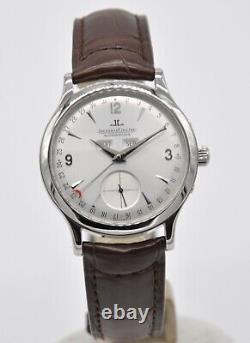 Calendrier de maître Jaeger-LeCoultre Contrôle Calendrier Acier 37mm 140.8.87 Cuir