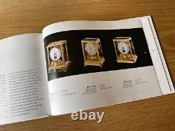 Catalogue général JAEGER LECOULTRE 2000/2001 Montres anciennes Collectionneurs