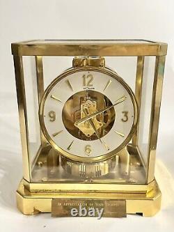 Horloge Atmos Le Coultre & Cie de collection, modèle de calibre n° 528-6
