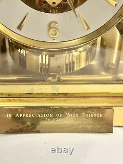 Horloge Atmos Le Coultre & Cie de collection, modèle de calibre n° 528-6