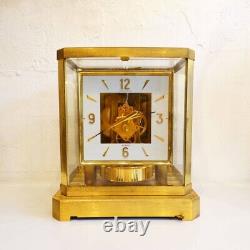 Horloge de table de luxe ATMOS JAEGER LECOULTRE horloge à air horloge perpétuelle Junk Vintage