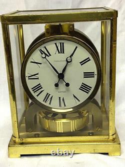 Horloge vintage Jaeger LeCoultre Atmos Cadran en or Livraison express Antiquités F/S