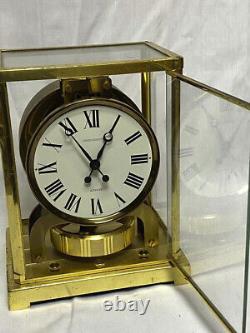 Horloge vintage Jaeger LeCoultre Atmos Cadran en or Livraison express Antiquités F/S