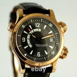 Jaeger Lecoultre 146.2.97 Master Compresseur Alarme en or rose 18 carats 42mm montre pour homme