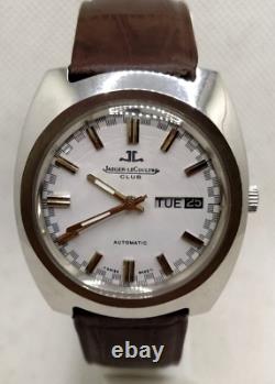 Jaeger Lecoultre Automatic D/d Wrist Watch Homme Excellent État/