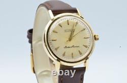 Jaeger Lecoultre Montres Homme Master Mariner 1 3/8in 14k Montre Or Automatique