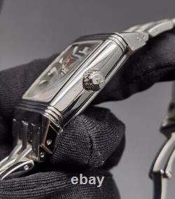 Jaeger Lecoultre Reverso 290.8.60 Vintage Boîtier en Acier Inoxydable à Remontage Automatique & Bracelet