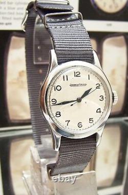 Jaeger Lecoultre Vintage 1940's Ww2 Raf 6b/159 Pilotes British Military Watch