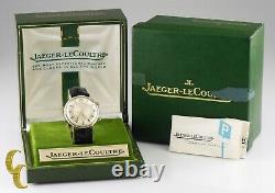 Jaeger- Lecoultre Vintage Montre D'alarme À Remontage Manuel Avec Boîte Et Boîtier D'origine