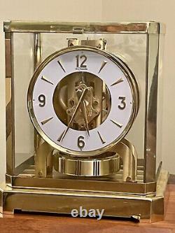 LE COULTRE & CIE 15 JEWEL METAL CALIBER 528-8 ATMOS CLOCK234563 Fonctionne, garde le temps