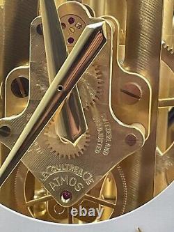 LE COULTRE & CIE 15 JEWEL METAL CALIBER 528-8 ATMOS CLOCK234563 Fonctionne, garde le temps