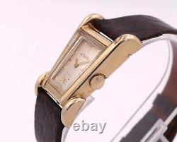 Montre Lecoultre Vintage Swiss Aristocrat Grasshopper Wrist Watch 438/4cw 10k Gf