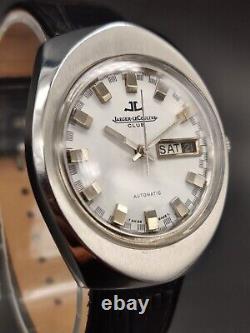 Montre-bracelet Jaeger Lecoultre Club automatique vintage avec date jour - années 1950