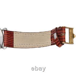 Montre-bracelet LeCoultre Vintage en acier/or rose de 32 mm avec cadran en cuivre et mouvement manuel