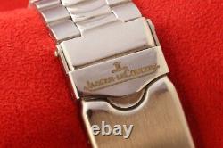 Montre-bracelet automatique Vintage Jaeger LeCoultre Club Suisse pour homme, marron, fonctionnelle, 40MM.