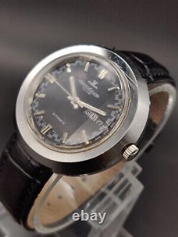 Montre-bracelet automatique pour homme Vintage Jaeger Le Coultre Swiss Made au grand cadran