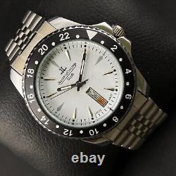 Montre-bracelet automatique vintage pour homme, Swiss Jaeger Lecoultre Club Day Date WJ02