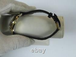 Montre-bracelet homme vintage Lecoultre en or 10 carats rempli à la main