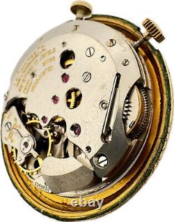 Montre-bracelet mécanique de réveil pour hommes LeCoultre 3026 Vintage Parking Meter 814
