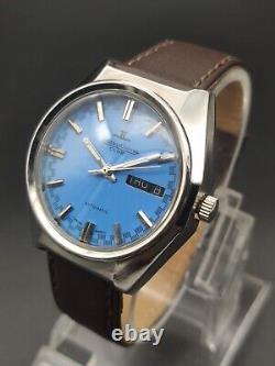 Montre-bracelet pour homme Jaeger LeCoultre Club Automatic 25 j à cadran bleu océanique vintage