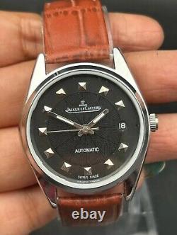 Montre-bracelet pour homme Jaeger LeCoultre automatique vintage avec mouvement suisse 25 J et date
