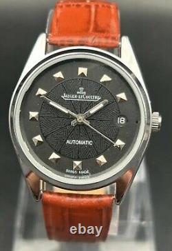 Montre-bracelet pour homme Jaeger LeCoultre automatique vintage avec mouvement suisse 25 J et date