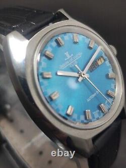 Montre-bracelet pour homme Jaeger Le Coultre Club Automatic 17 rubis d'occasion, vintage, fabriquée en Suisse