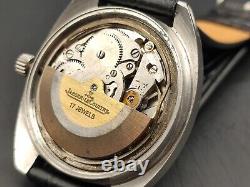 Montre-bracelet pour homme Jaeger Lecoultre Club automatique avec date et jour, style vintage des années 1950