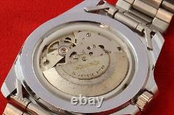 Montre-bracelet pour homme Jaeger Lecoultre automatique suisse blanche vintage 40mm en état de marche